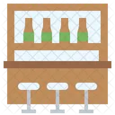 Barra de cerveza  Icono