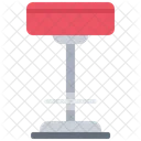 Bar Chair Furniture Icon