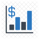 Barchart Graph Dollar Icon