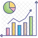 Analytics Bar Chart Data Visualization Icon