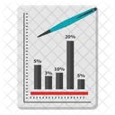 Data Analytics Infographic Statistics Icon