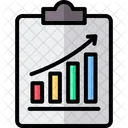 Bar Chart Growth Analytics Icon