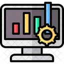 Bar Chart Analytics Report Icon