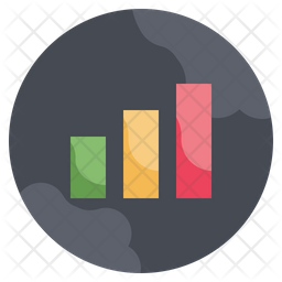 Bar Chart Icon - Download in Flat Style