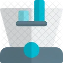 Bar Chart Holography  Icon