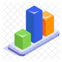 Bar Chart Diagram Infographics Icon