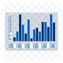 Bar Chart Grid Tabular Icon