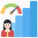 Bar Chart Business Graph Infographic Icon