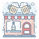 Bar Club Bar Restaurant Bar Shop Icon