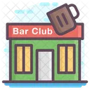 Bar Club Bar Restaurant Bar Shop Icon