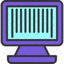Bar Code Barcode Magnifying Glass Icon