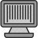 Bar Code Barcode Magnifying Glass Icon