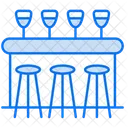 Bar Counter Icon