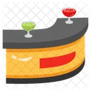 バーカウンター  アイコン