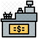 Bar Counter Payment Counter Cash Counter Icon