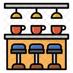 Bar Counter  Icon