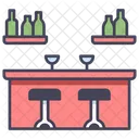 Bar Counter Drink Icon