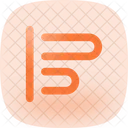 Bar Down  Icon