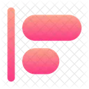 Bar Down  Icon