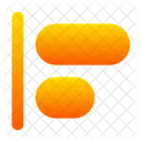 Bar Down  Icon