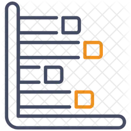 막대 그래프  아이콘
