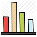 Statistics Infographic Bar Graph Icon