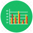Bar Graph Statistics Infographic Icon