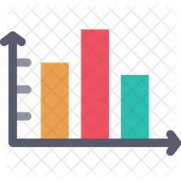 막대 그래프  아이콘