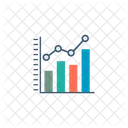 Bar Graph Analytics Statistics Icon