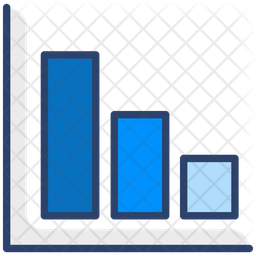 Bar Graph Icon Download In Dualtone Style