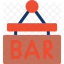 Bar Sign Board Icon