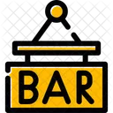 Bar Sign Board Icon