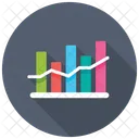 Bar Line Graph  Icon
