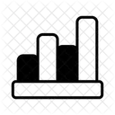 Lines Chart Statistical Graphic Data Processing Icon