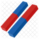 Bar Magnet Lodestone Magnet Icon
