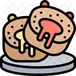 Bar Maple Donut  Icon