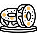 Bar Maple Donut Donut Bar Icon