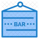 Bar Sign  Icon