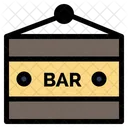 Bar Sign  Icon