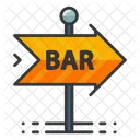 Bar sign  Icon