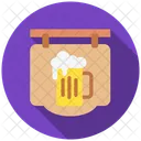 Bar Sign  Icon