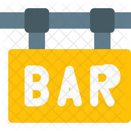 Bar signboard  Icon