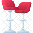 Bar Stool Chair Furniture Icon