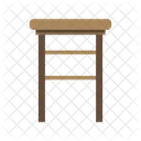 Bar Stool Chair Furniture Icon