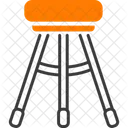 Bar Stool Furniture Chair Icon