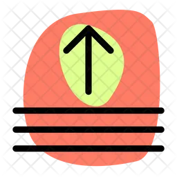 Bar Upload  Icon