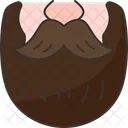 Barba Bigote Pelo Icono