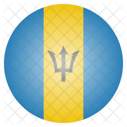 Barbados Flag Icon