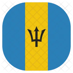 Barbados Flag Icon