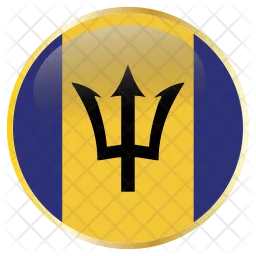 Barbados Flag Icon